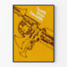 Posters Design Seattle Brass Ensemble Gul och Brun