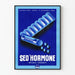 Vintageposter Sed'Hormone Neuro-Sedativ – Retro väggdekoration