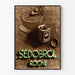 Vintageposter Sédobrol Roche väggdekoration retro