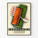 Vintageposter Sédogastrine Zizine - Retro väggdekoration