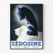 Vintageposter Sédosine - Väggdekoration med tema sömn och ångest
