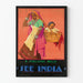 Vintage väggposter 'A Shillong Belle' Indien