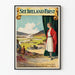 See Ireland First, cirka 1925, av Walter Till — irländsk turistaffisch