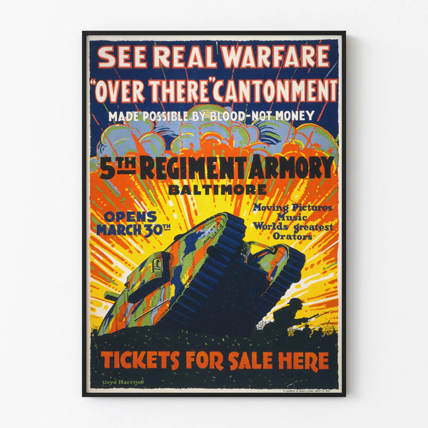 see-real-warfare-over-there-cantonment-made-possible-by-blood-not-money-5th-regiment-armory-baltimore-tickets-for-sale-here