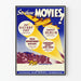 Vintageposter See These Movies - Historisk filmväggdekoration