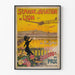 Vintageposter för Lyon Flygvecka 1910