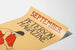 Vintageposter september Peterson Magazine föreläsning lugn