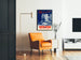 Vintage medicinsk poster Sérifer - Retro väggdekoration