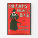 Vintageposter She Always Dressed in Black - Stil och Retro Elegans