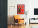 Vintageposter She Always Dressed in Black - Stil och Retro Elegans
