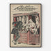 Vintageposter Slachterij Der Hochkultur - Satirisk illustration 1916