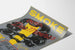 Vintageposter Smoke Over Des Moines - Retro väggdekoration