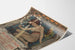 Vintage affisch med gasljus Incandescence Brevetto Auer