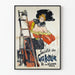 Vintageposter från Société du Gaz Acétylène – väggdekoration