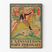 Vintageposter av Polsk konstutställning 1921, Nationala konstföreningen