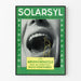 Vintage medicinsk poster SolarSyl för väggdekoration Artem Legrand