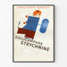 Vintageposter Solucamphre Strychniné komplett upphängning