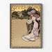 Vintageposter Sommer Casino-stil Art Nouveau