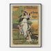 Vintageposter Source La Véritable från Bassinet i Vichy till Saint-Yorre
