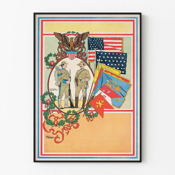 spanish-american-soldiers-and-flags