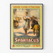 Vintageposter Spartacus - Gladiatorernas uppror
