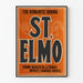 Vintageposter St Elmo Den romantiska dramaten väggdekoration