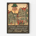 Vintageposter för festivalen St. Gall Kantonal Schützenfest Flawil 1914