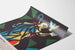 Modern geometrisk stil Saint Jean-Baptiste dekorativ poster