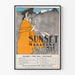 Vintageposter Sunset Magazine maj 1902 - Retro väggdekoration