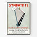 Vintageposter SYMPATHYL medicinsk väggdekoration