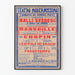 Vintageaffisch teater Teatro Modernissimo - Svenska Danskompaniet 1923
