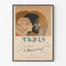 Vintageposter av den lyriska komedin Thaïs av J. Massenet