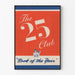 Vintageposter The 25 Club Book of the Year