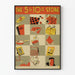 Vintageposter The 5 & 10¢ Store - Retro väggdekoration