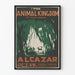 Vintageposter The Animal Kingdom för väggdekoration