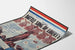 Vintageposter The Battle Song of Liberty - Patriotisk väggdekoration