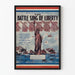 Vintageposter The Battle Song of Liberty - Patriotisk väggdekoration