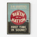 Vintageposter The Birth of a Nation av D.W. Griffith