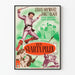 Vintage poster för väggdekoration The Black Arrow