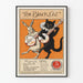 Vintageposter The Black Cat - Mars 1896 retro väggdekoration