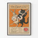 Vintageposter The Black Cat - Mars 1896, Retro väggdekoration