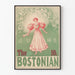 Vintageposter The Bostonian - Retro väggdekoration juni