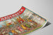 Vintageposter Carl Hagenbeck Greater Shows - Indiska kolonier i ceremoni — vy av konstverket