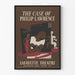 Vintageposter 'The Case of Philip Lawrence' - Väggdekoration Teater Lafayette