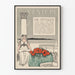 Vintageposter The Century för september med illustration i jugendstil