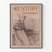 Vintageposter The Century For September - Retro väggdekoration