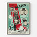 Vintageposter av Le Comte de Paris med Buster Keaton