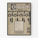 Vintageposter The Chaperons musikalisk dekorativ