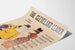Vintageposter The Cleveland Leader – Retro väggdekoration med 1800-tals tidningsmotiv