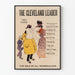 Vintageposter The Cleveland Leader – Retro väggdekoration med 1800-tals tidningsmotiv